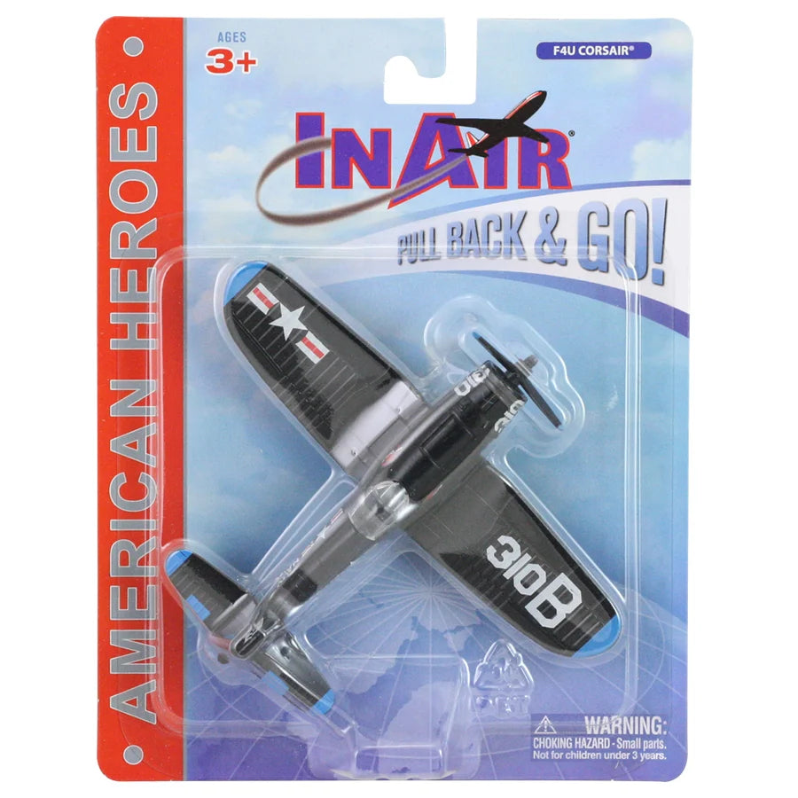 InAir American Heroes - Pullback & Go! Diecast - Select