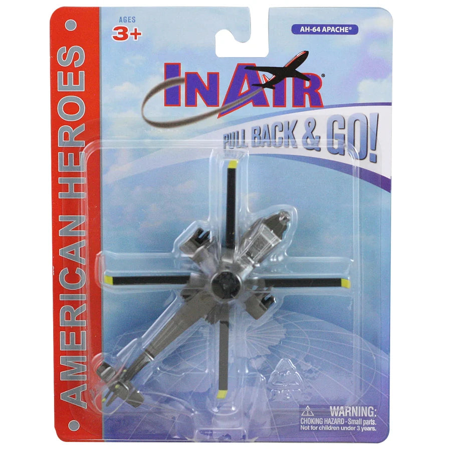 InAir American Heroes - Pullback & Go! Diecast - Select