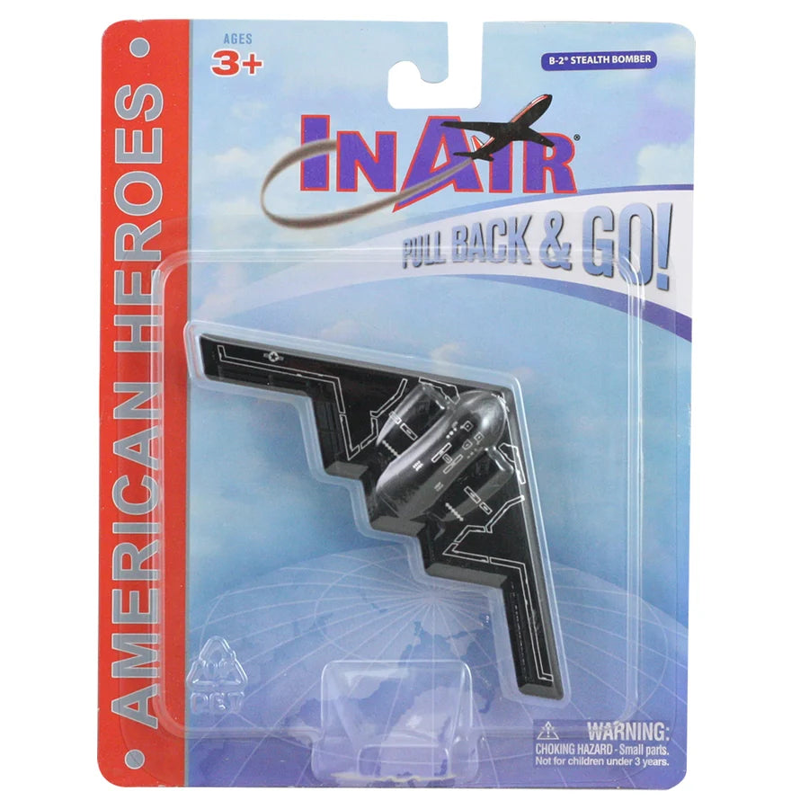 InAir American Heroes - Pullback & Go! Diecast - Select