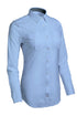 Women's Pilot Shirt (BLUE - White Label / Long)