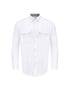 Men's Pilot Shirt (Silver Modern Cut / Long Sleeve)