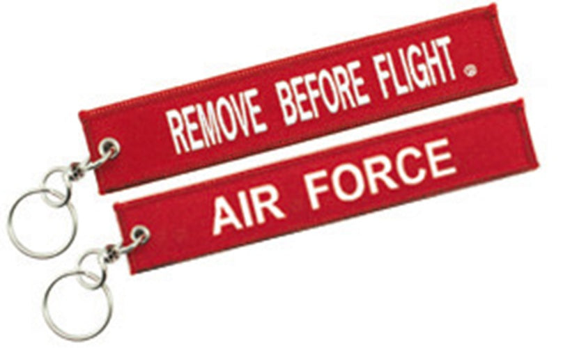Air Force Remove Before Flight Keychain