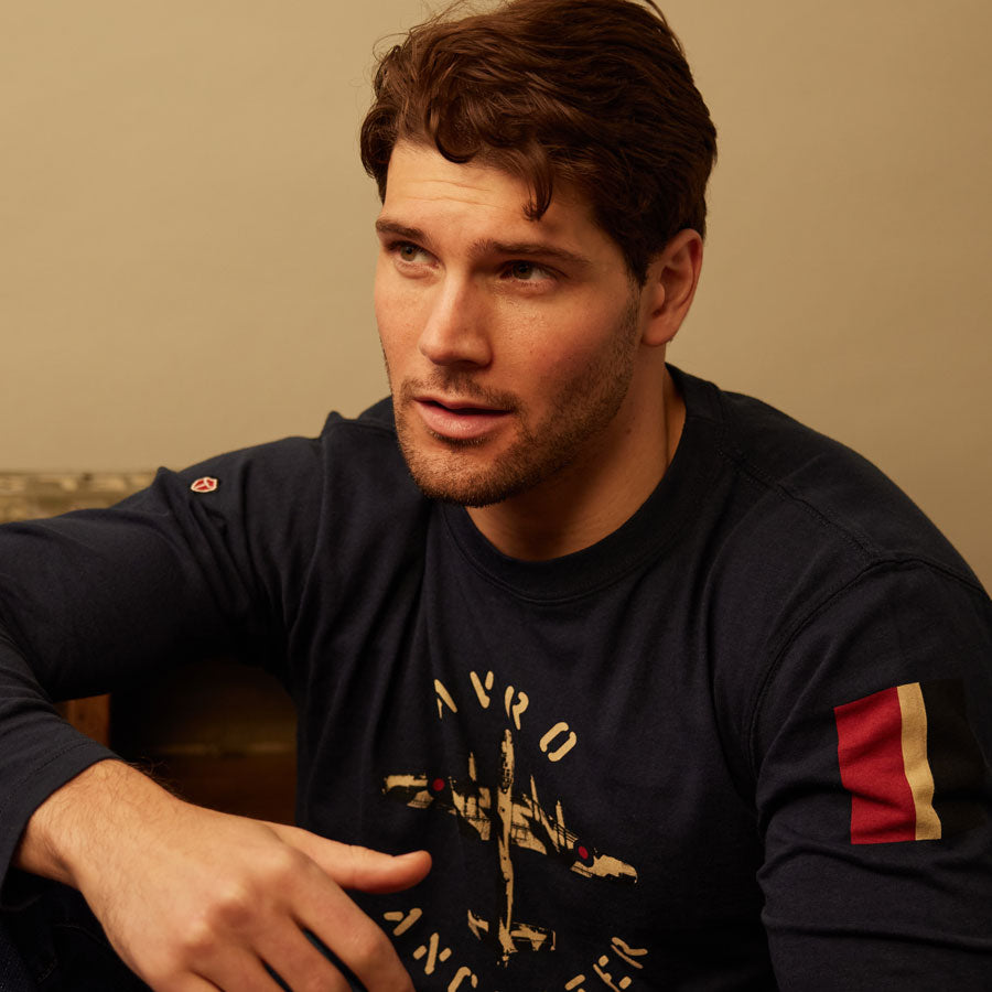 Red Canoe Men's Avro Lancaster Long Sleeve T-Shirt - Select