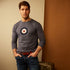 Red Canoe Men's RCAF Long Sleeve T-Shirt - Washed Blue - PRE-ORDERS ONLY