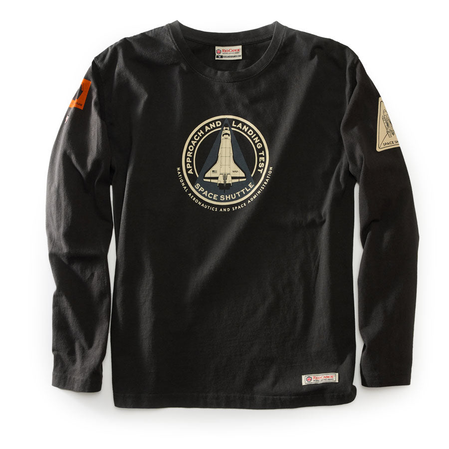 Red Canoe Men's NASA Shuttle Long Sleeve T-Shirt
