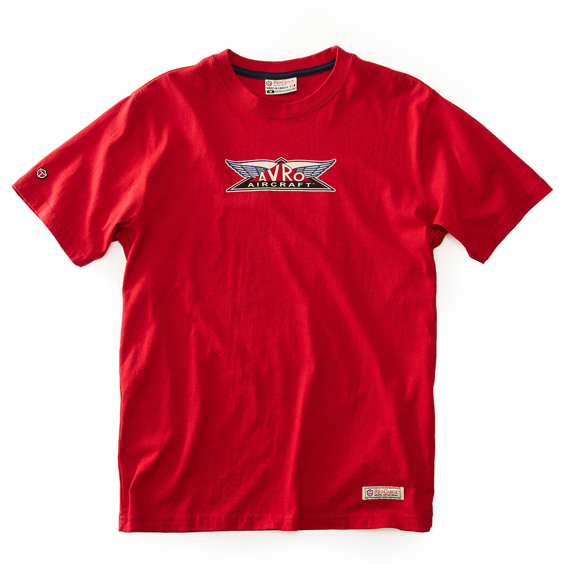 Red Canoe Avro Arrow Aircraft Men's T-Shirt, Heritage Red