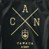 Red Canoe Brands Men's Cross Canada T-Shirt - Black - PRE-ORDERS ONLY
