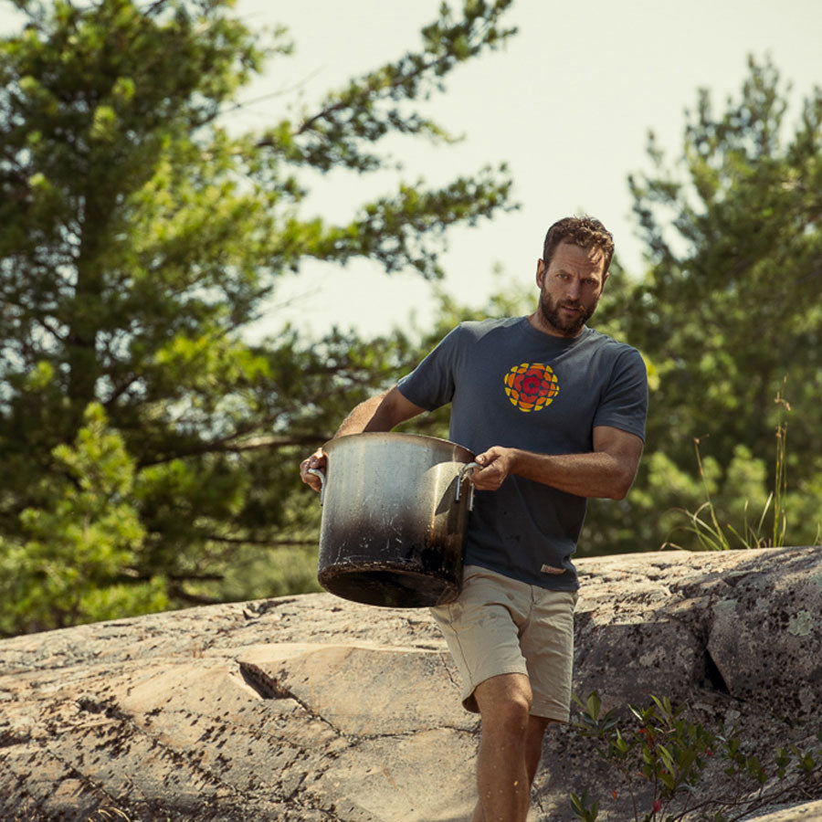 Red Canoe Brands Men's CBC Gem T-Shirt - Washed Blue - PRE-ORDERS ONLY