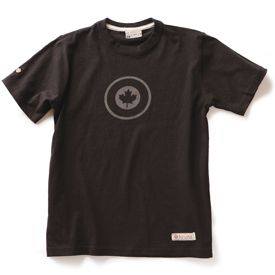 Red Canoe Brands Men's RCAF T-Shirt - Black