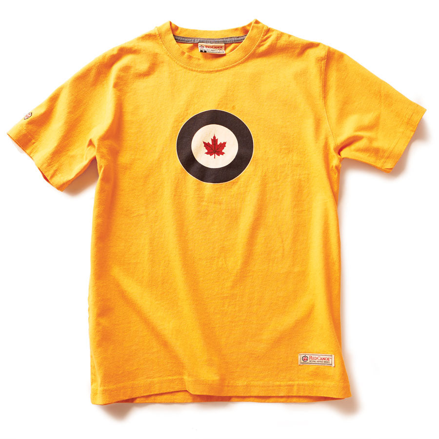 Red Canoe Brands Men's RCAF T-Shirt - Burnt Yellow