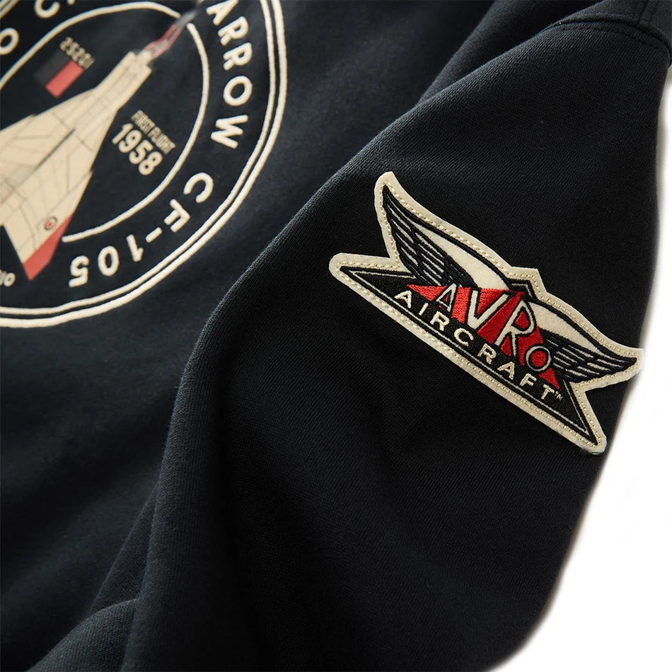Red Canoe Avro Arrow Hoodie - Navy