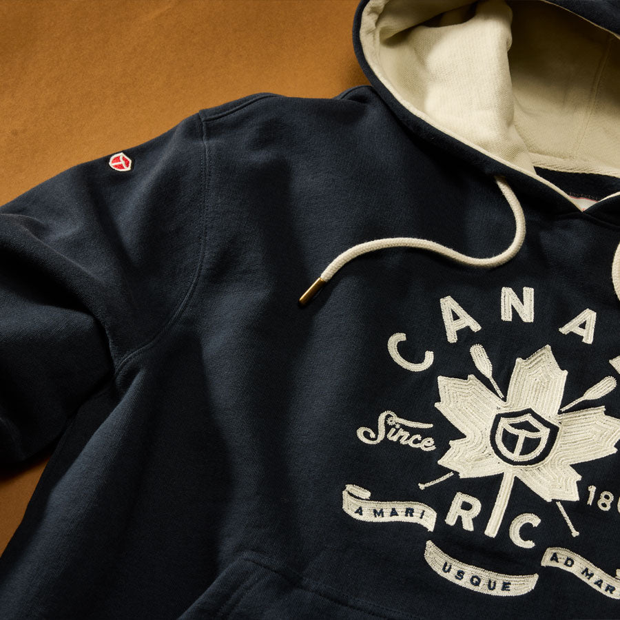 Red Canoe Heritage Hoody - Navy