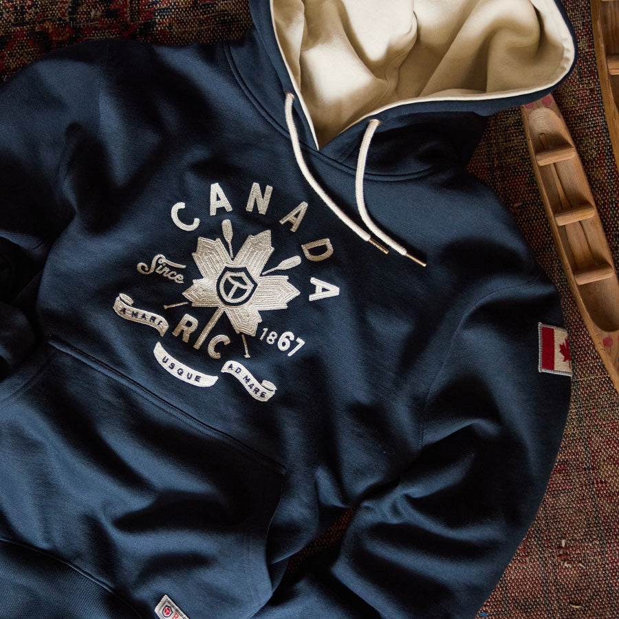 Red Canoe Heritage Hoody - Navy
