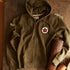 Red Canoe Canada Full Zip Hoodie - Khaki