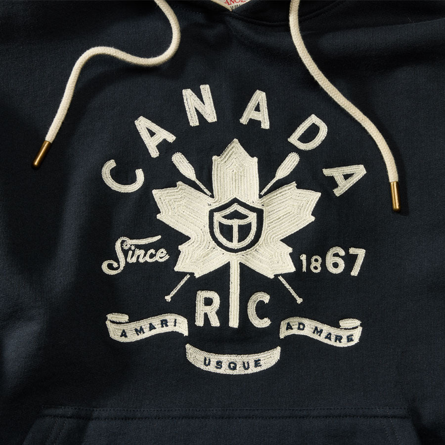 Red Canoe Heritage Hoody - Navy