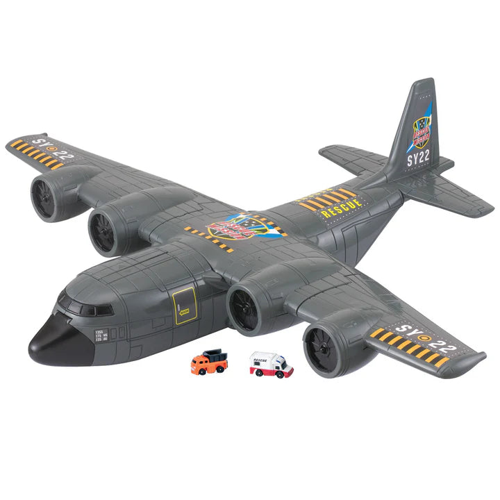 Military Transport Aircraft Playset