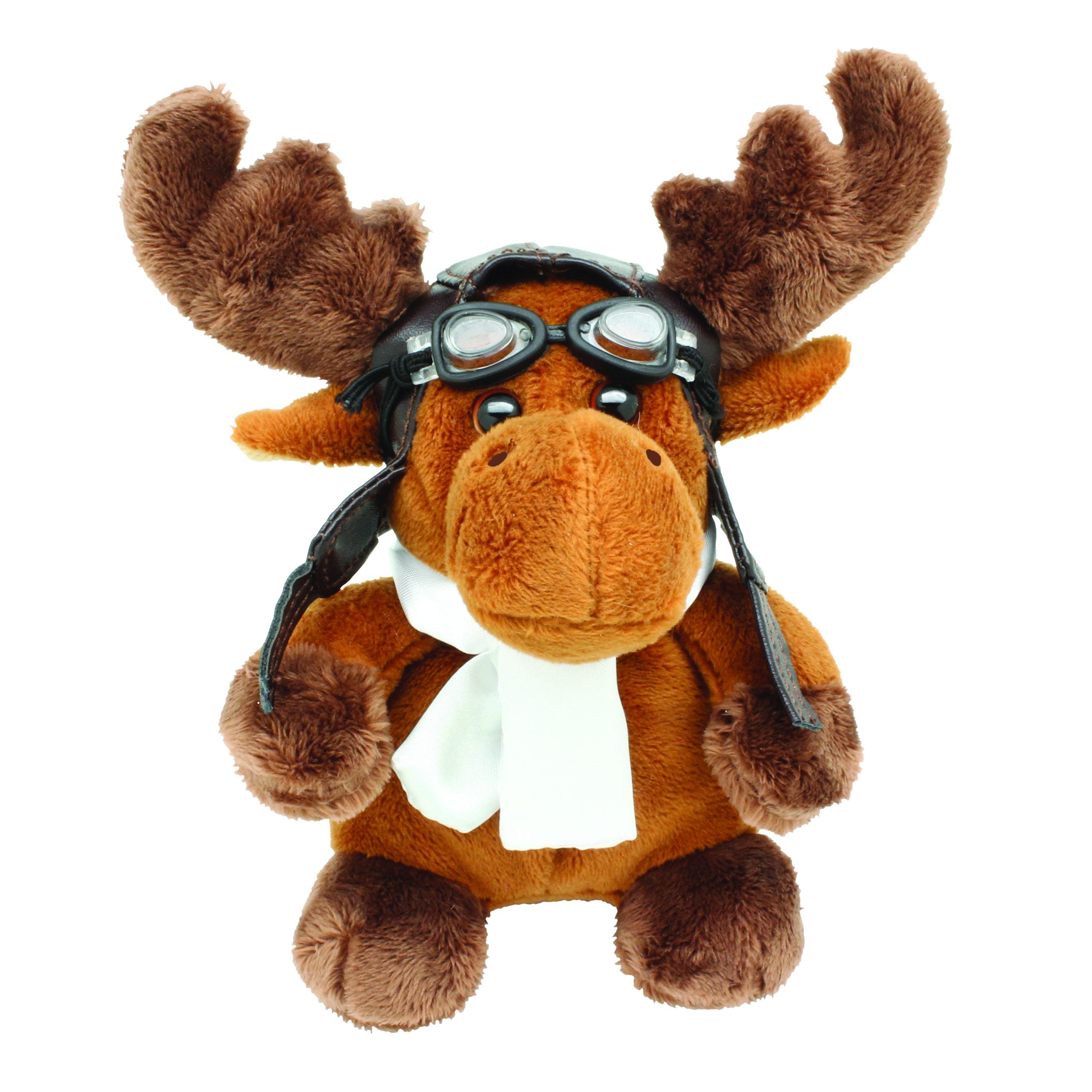 Mini Moose Aviator Plush
