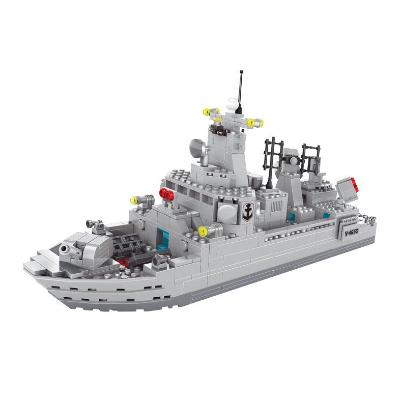 Navy Destroyer Ship Building Blocks