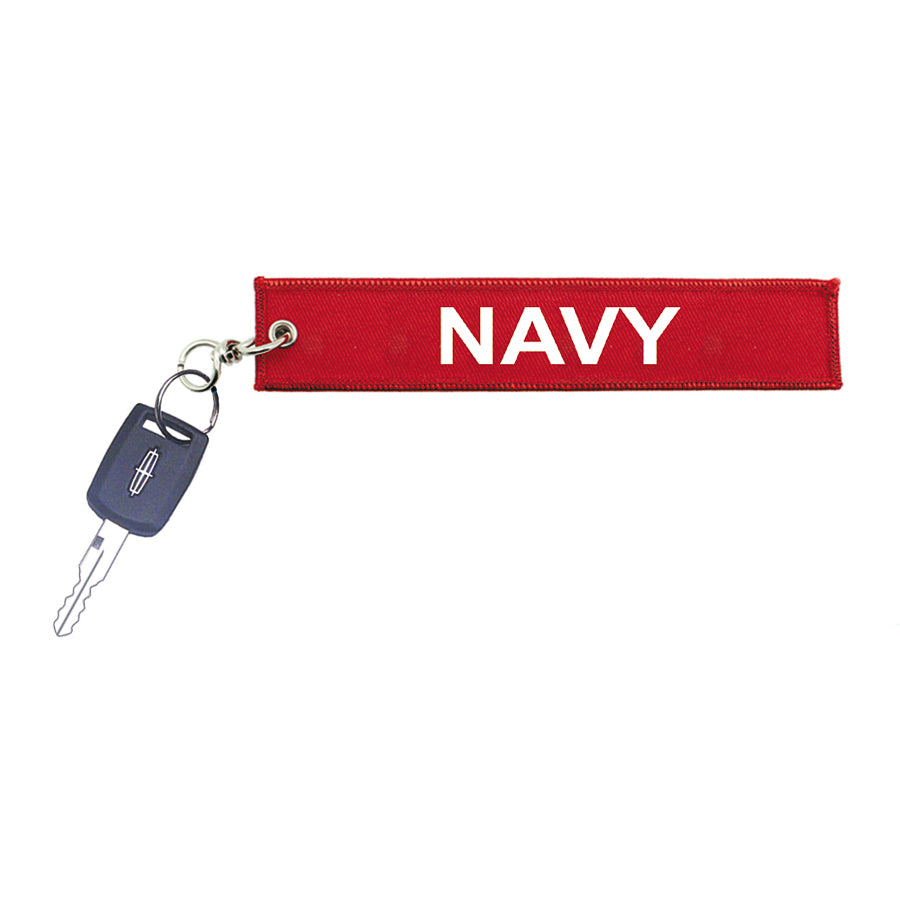 Navy Remove Before Flight Keychain