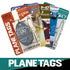 PlaneTag Fuselage Keychain - Allegiant MD-80 | MAD DOG