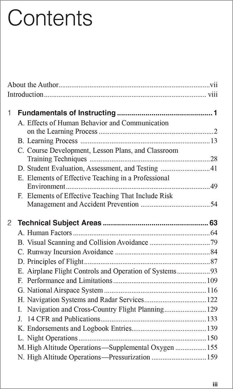 ASA Certified Flight Instructor Oral Exam Guide - 9th Edition