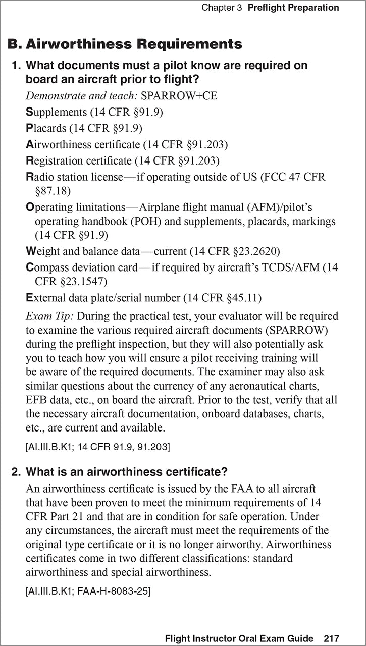 ASA Certified Flight Instructor Oral Exam Guide - 9th Edition