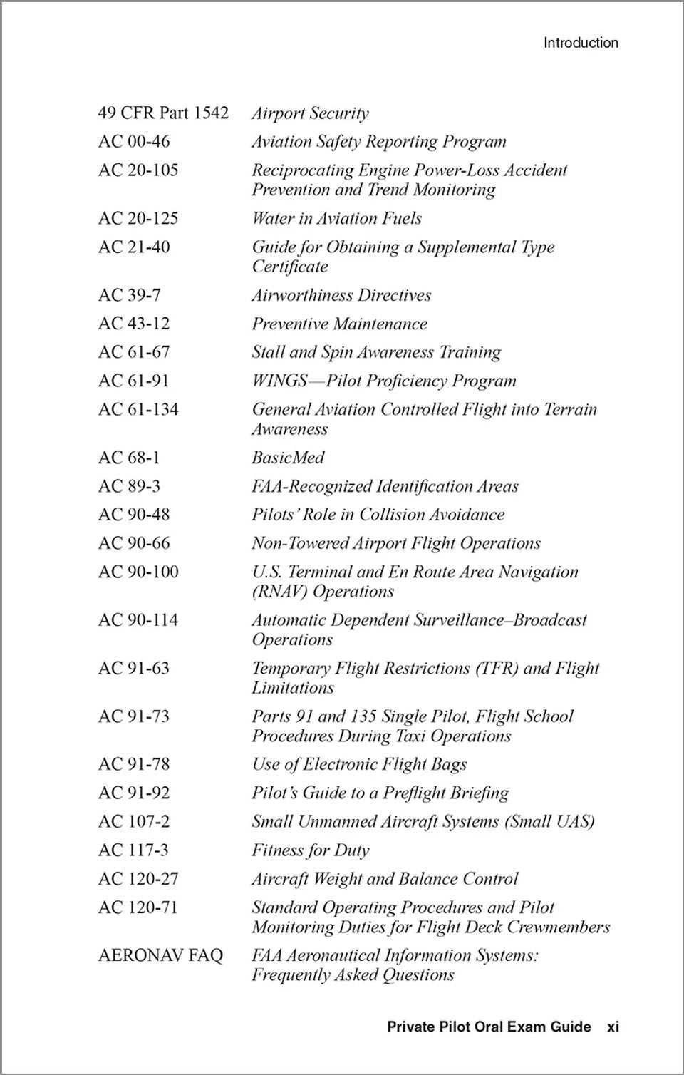 ASA Private Pilot Oral Exam Guide - 14th Edition