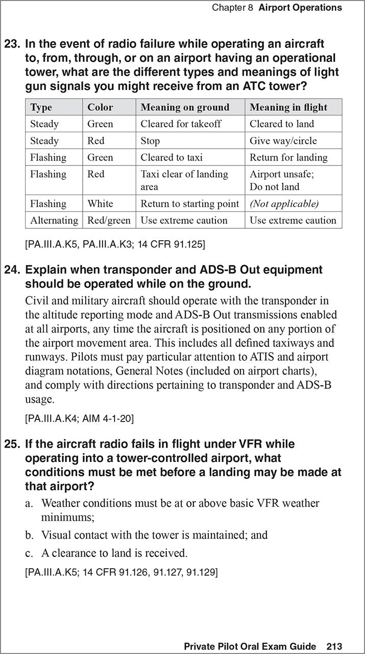 ASA Private Pilot Oral Exam Guide - 15th Edition