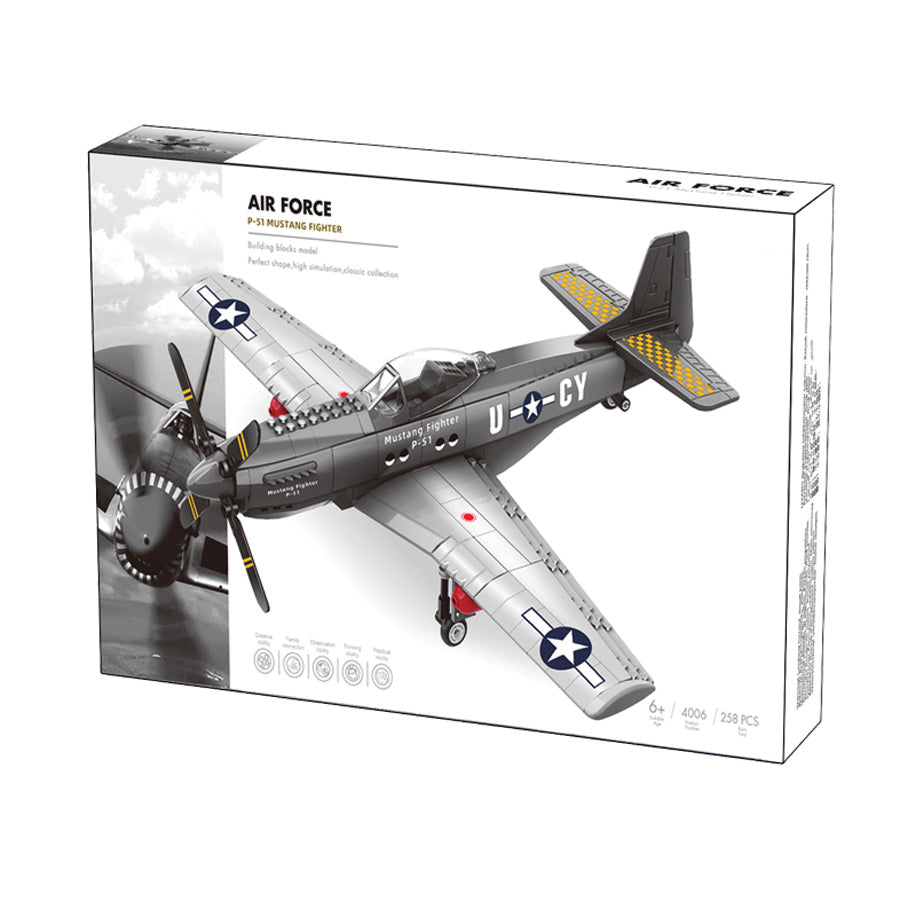 P-51 Mustang Building Blocks
