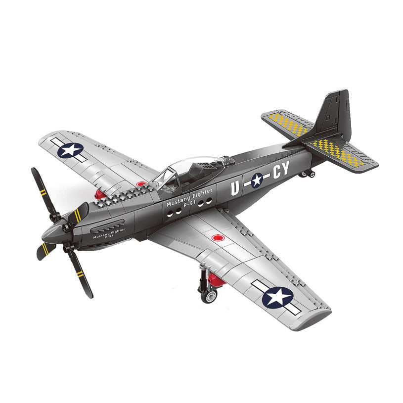 P-51 Mustang Building Blocks