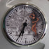 Pratt & Whitney F4U Corsair Pinup Girl R-2800 WWII Double Wasp Raw Radial Engine Piston Desk Clock