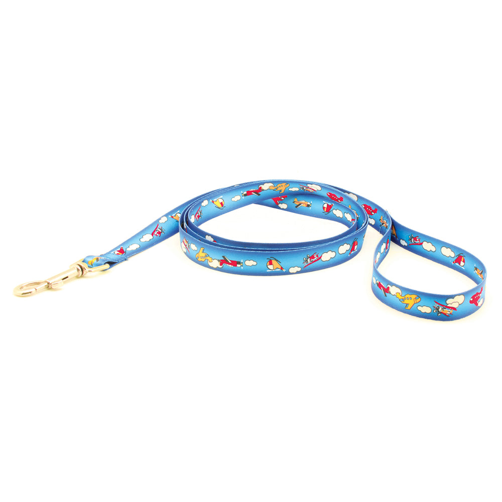 Airplanes and Helicopters Medium Dog Leash