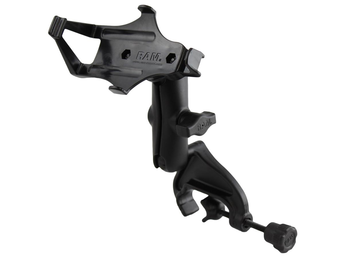 RAM Double Ball Yoke Clamp Mount for Garmin GPSMAP 176, 396, 496 + More