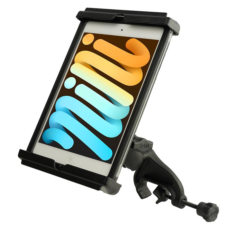Load image into Gallery viewer, RAM Tab-Tite Yoke Clamp Mount for iPad mini with Heavy Duty Cases
