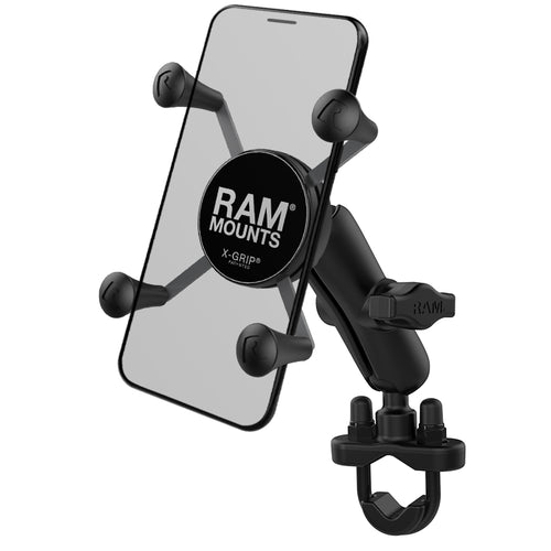 RAM X-Grip Phone Mount with Handlebar U-Bolt Base