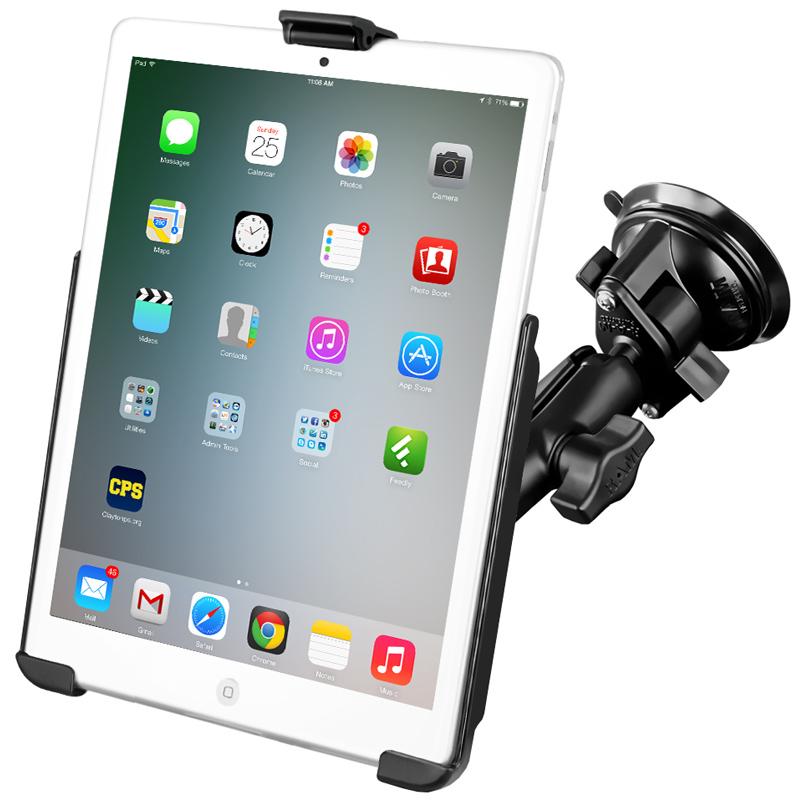 Load image into Gallery viewer, RAM EZ-Roll&#39;r for iPad mini 1-3 with RAM Twist-Lock Suction Cup
