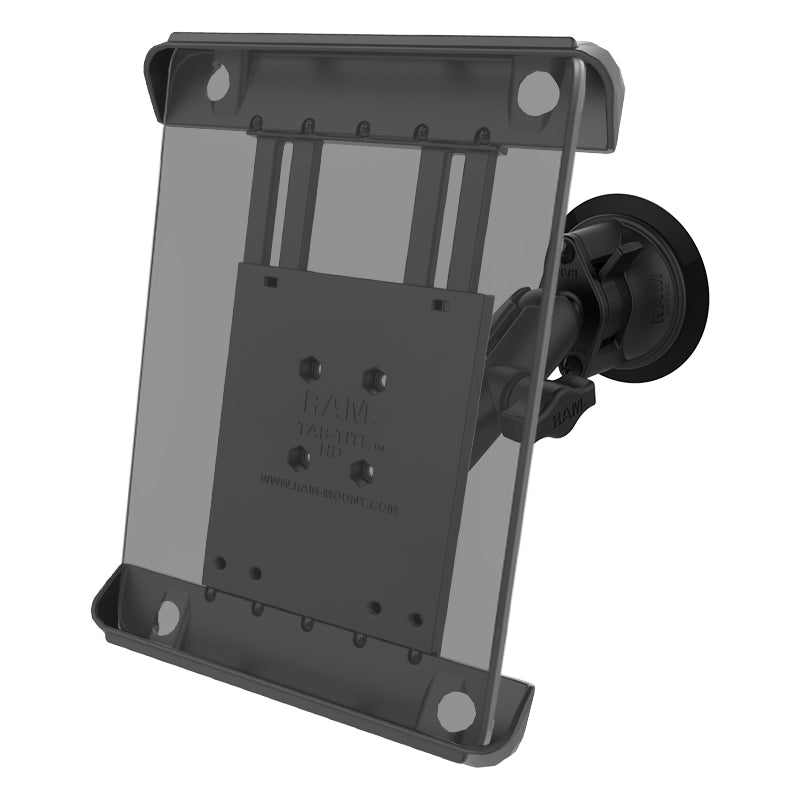 RAM Tab-Tite with RAM Twist-Lock Suction Cup for iPad 1-4 + More