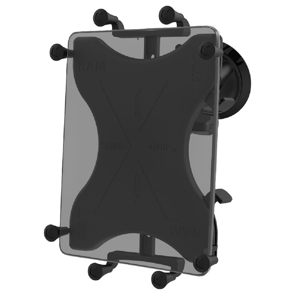 RAM X-Grip with RAM Twist-Lock Suction Cup Mount for 9"-10" Tablets