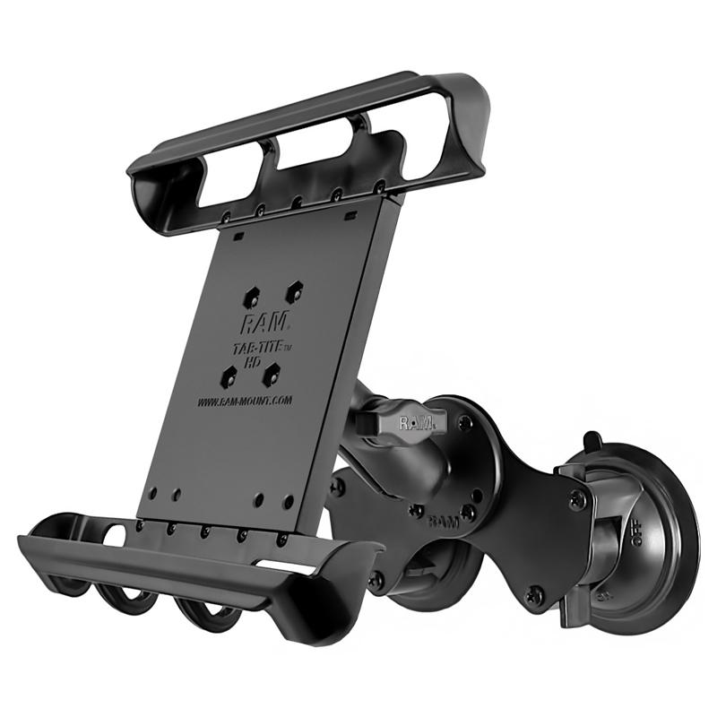 RAM Tab-Tite with RAM Twist-Lock Dual Suction for iPad Pro 9.7