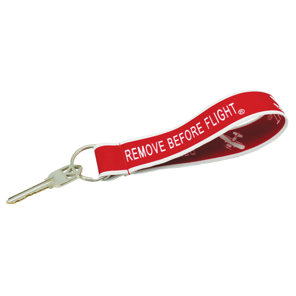 Remove Before Flight Wrist Keychain