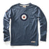 Red Canoe Men's RCAF Long Sleeve T-Shirt - Washed Blue - PRE-ORDERS ONLY