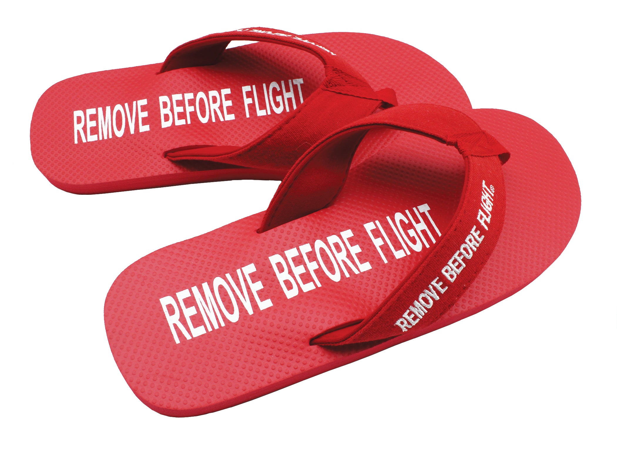 Remove Before Flight Flip Flops