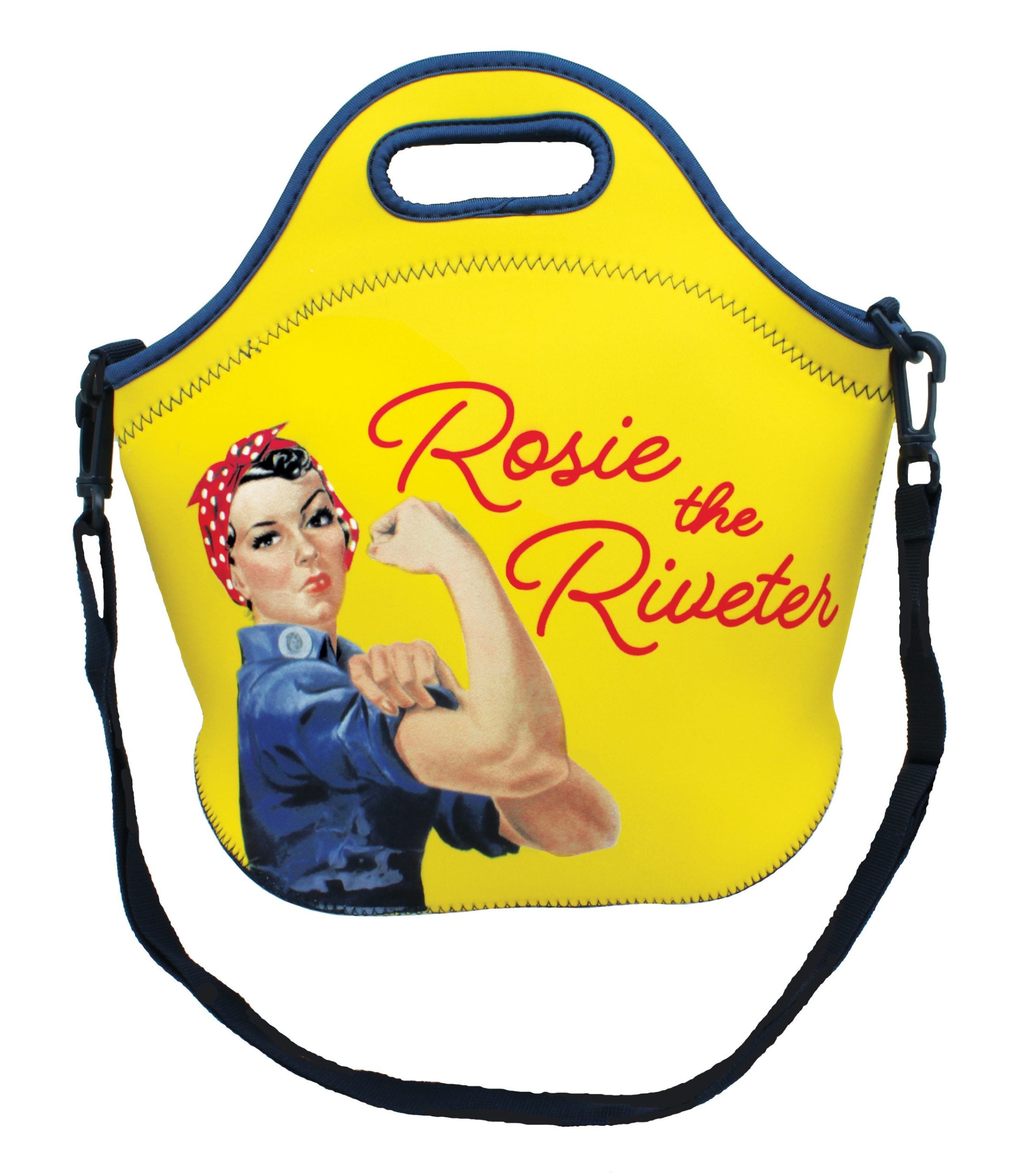 Rosie the Riveter Neoprene Lunch Bag