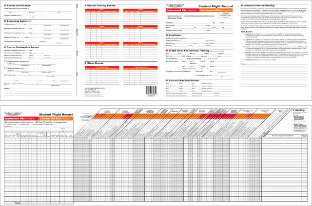 ASA Student Flight Records: Instrument & Commercial