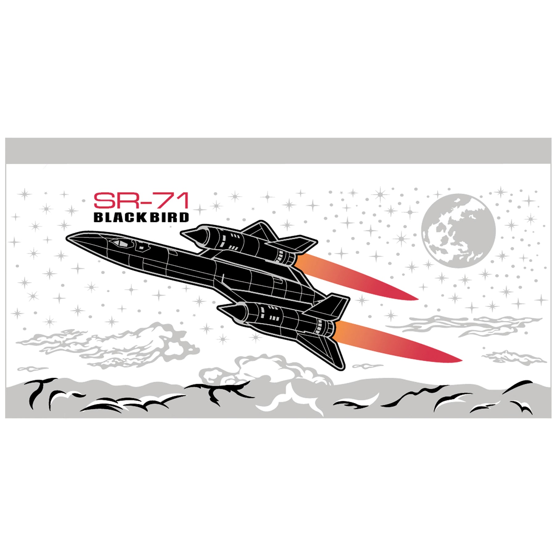 SR-71 Blackbird Pint Glass