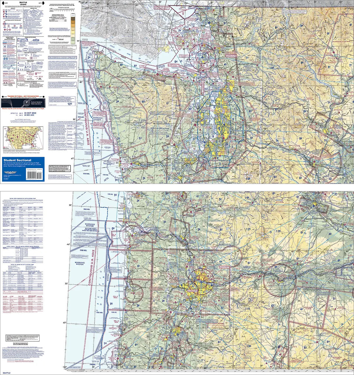 ASA Student Sectional Aeronautical Chart Study Tool