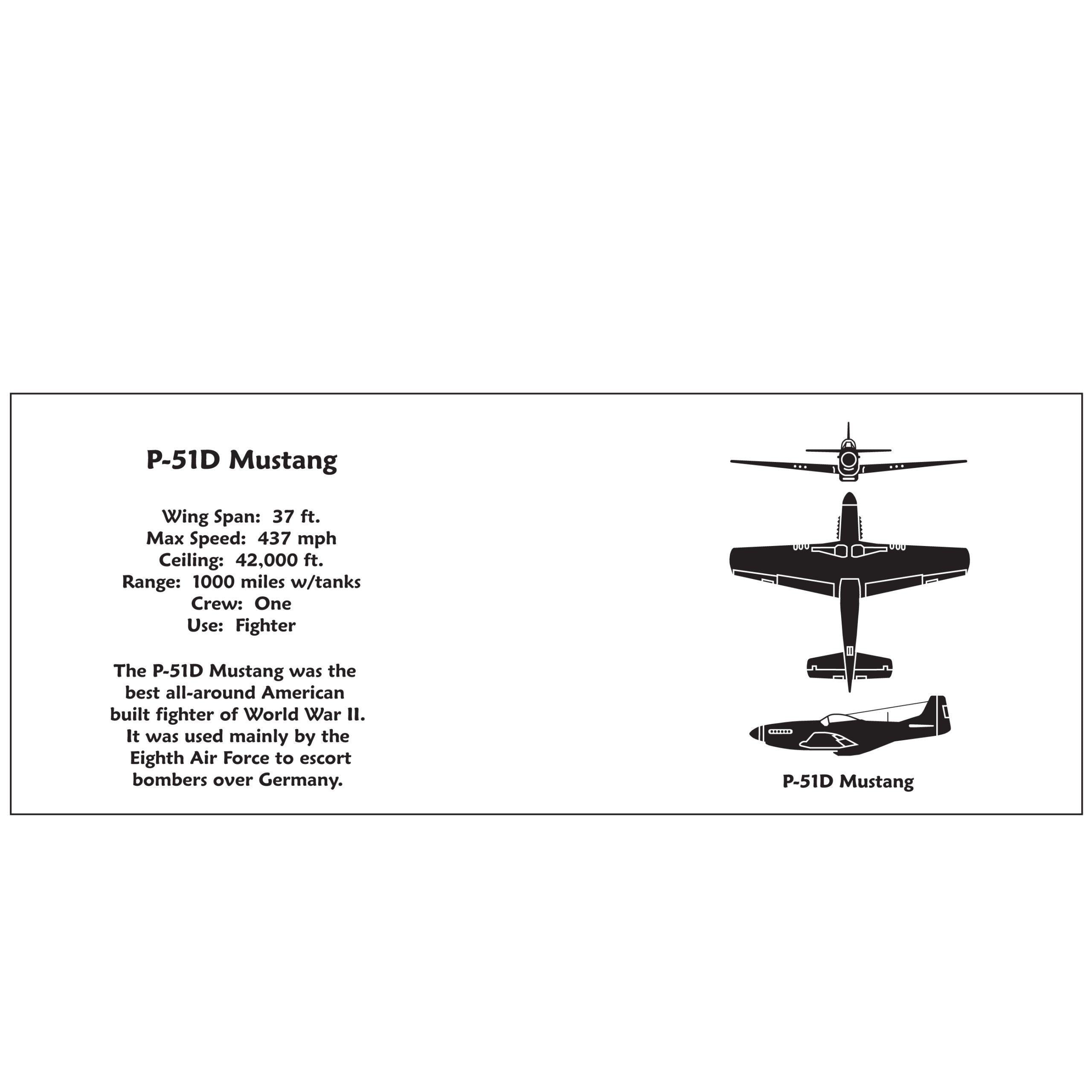 P-51 Mustang Spotter Mug