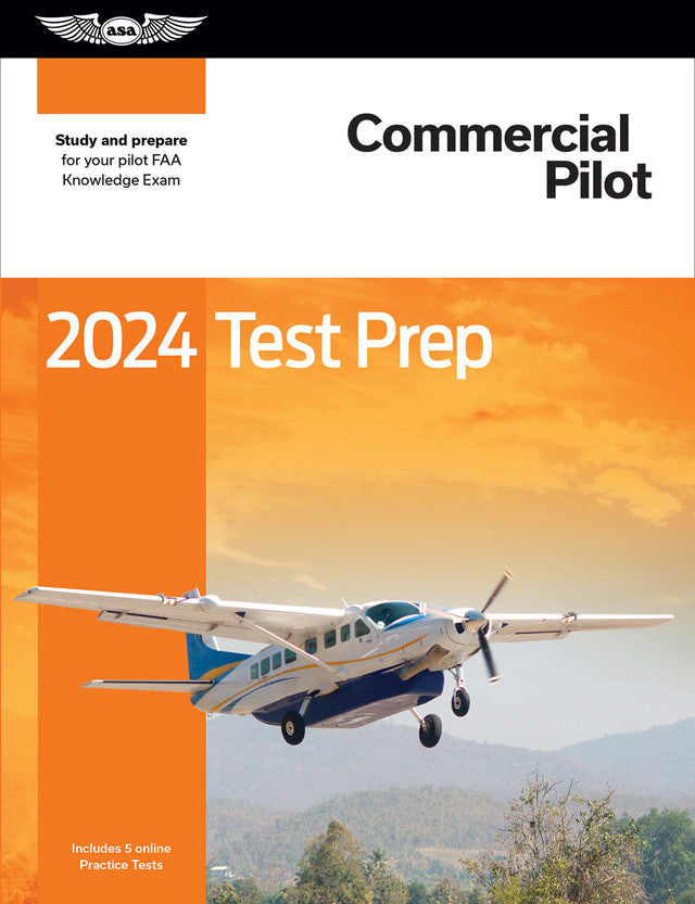 ASA 2024 Test Prep Commercial Pilot - ASA-TP-C-24