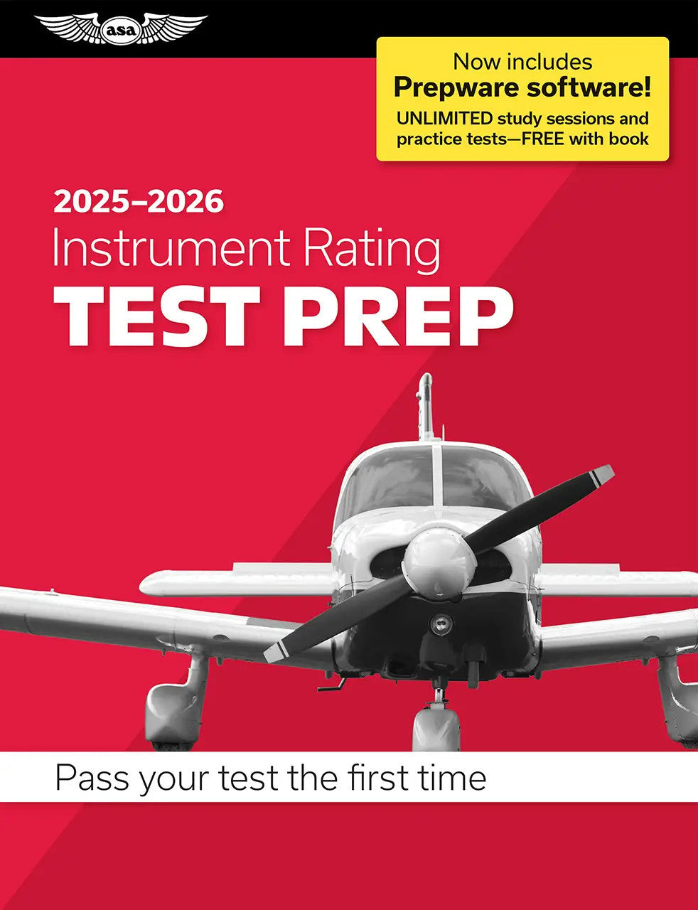 ASA 2025-2026 Instrument Rating Test Prep With Prepware Software