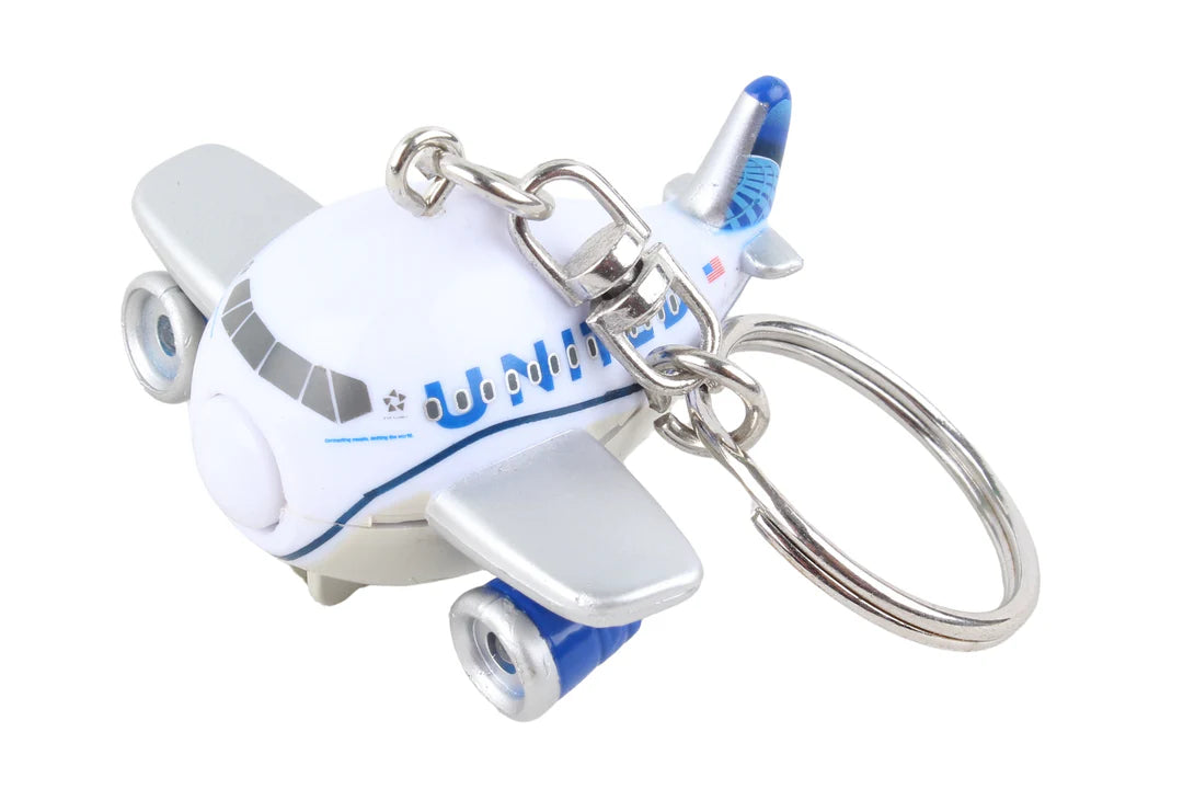 United Airlines Keychain w/ Light & Sound